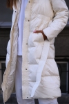 Куртка длинная 1661SD-молочный