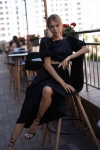 Коктейльное платье 2212SDM-Черный
